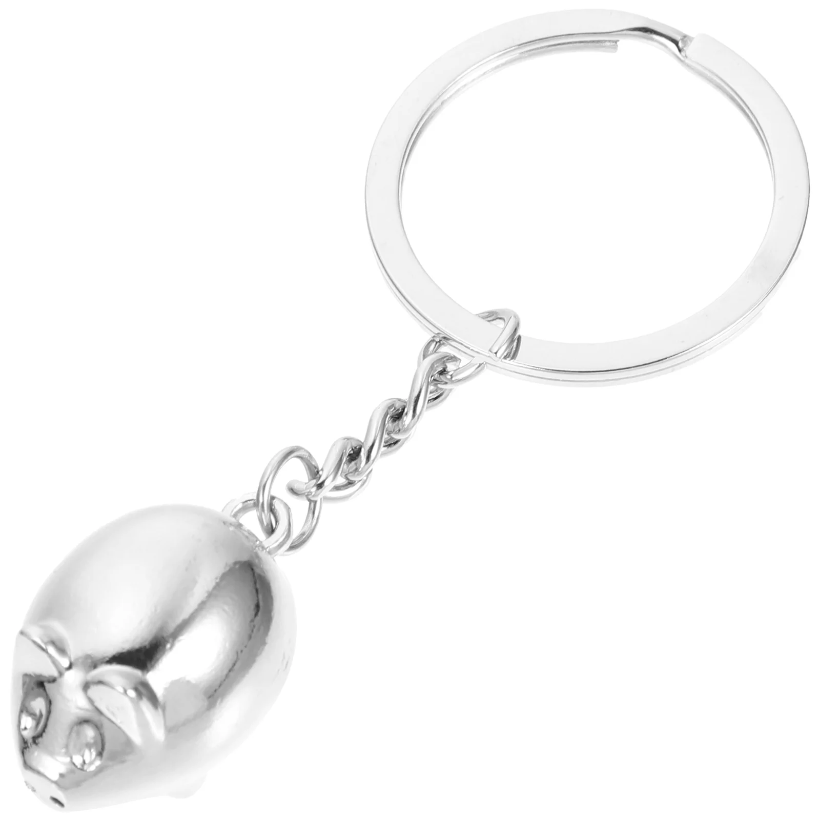 Personality The Gift Keychain Animal Party Favors Kid Prizes Chains for Kids Metal Pig Keychains