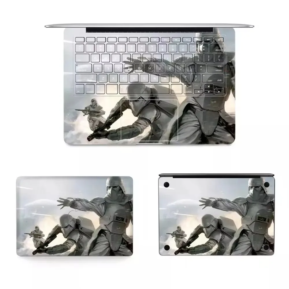 

Текстурная наклейка для ноутбука Fighting Man, полное покрытие для Macbook Pro Air Retina Mac 11, 12, 13, 15, защитная наклейка, кожа A2251 A1932
