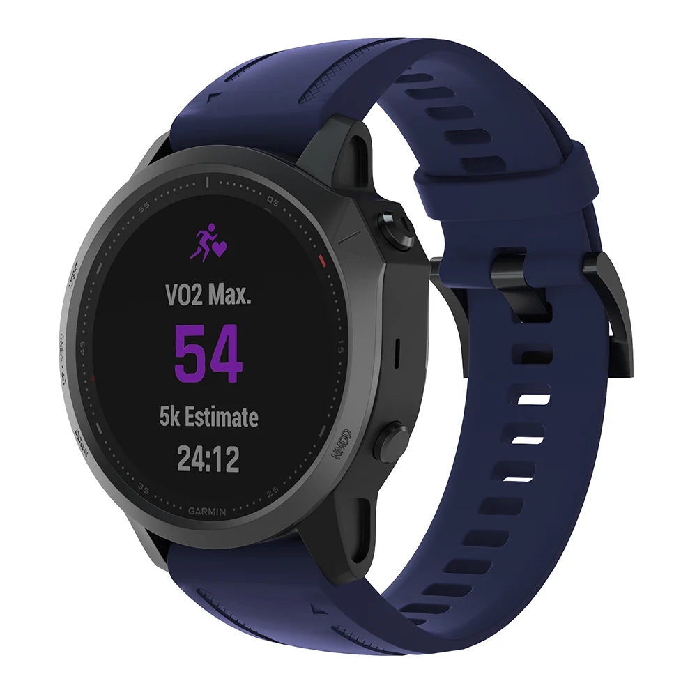 20 مللي متر سريعة تناسب سيليكون حزام ل Garmin Fenix 7S 6S Pro 5S Plus استبدال حزام (استيك) ساعة ل Garmin Fenix 8 43 مللي متر/غريزة 2S