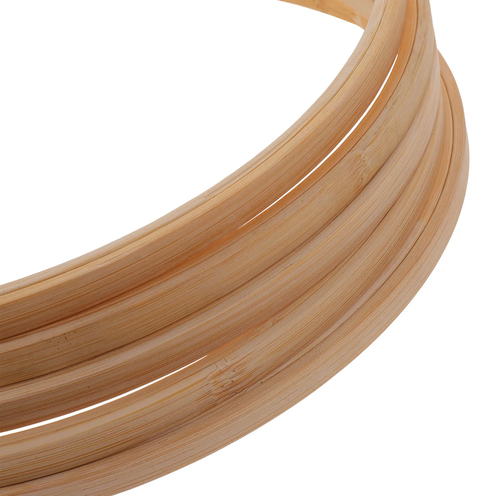 10 Pcs Embroidery Tightening Kit DIY Circle Square Hoop Cross Stitch Bamboo Ring