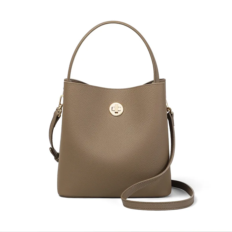 Torba damska 2024, nowa torba damska typu crossbody Bucket Bag Skórzana torba na ramię All-in-one Tote torby podróżne