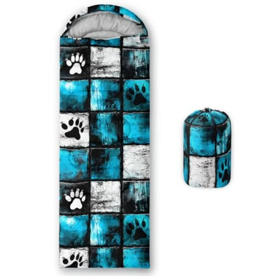 

Camping Sleeping Bags, 3 Season Warm and Cool Weather, Lightweight, Waterproof Sleeping Bags for Adults and,Traveling, and Outd