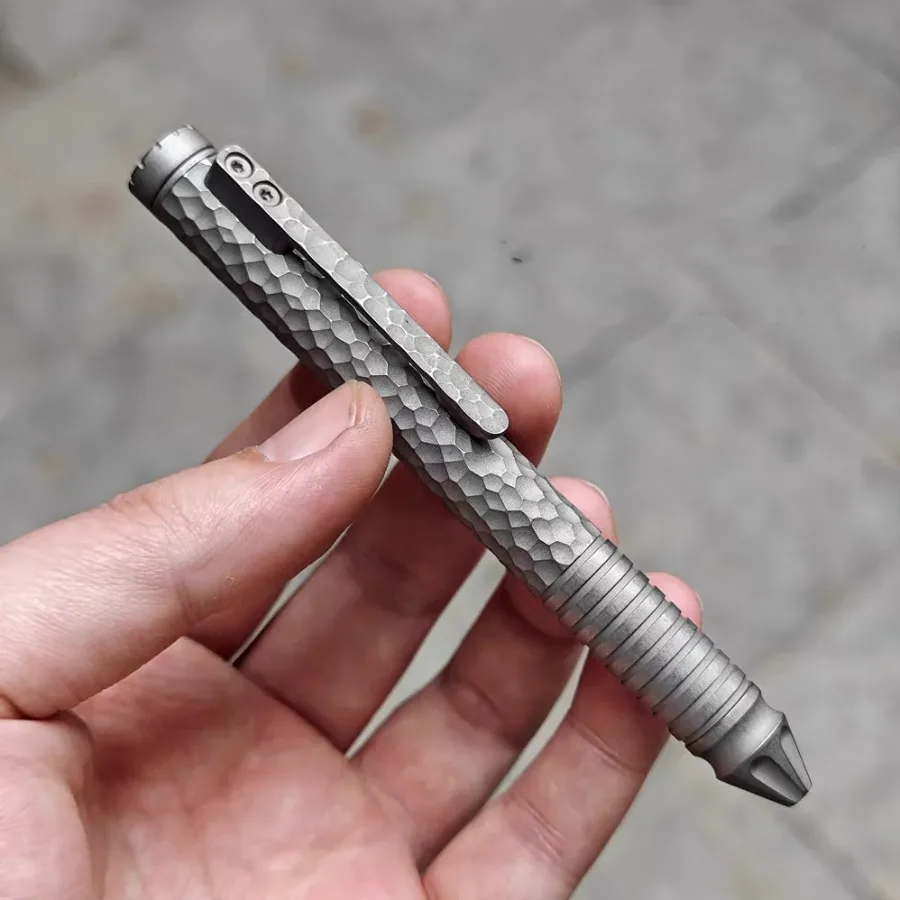 For EDC Titanium TC4 Alloy Pen - Durable Reliable Everyday Carry Ballpoint Pen