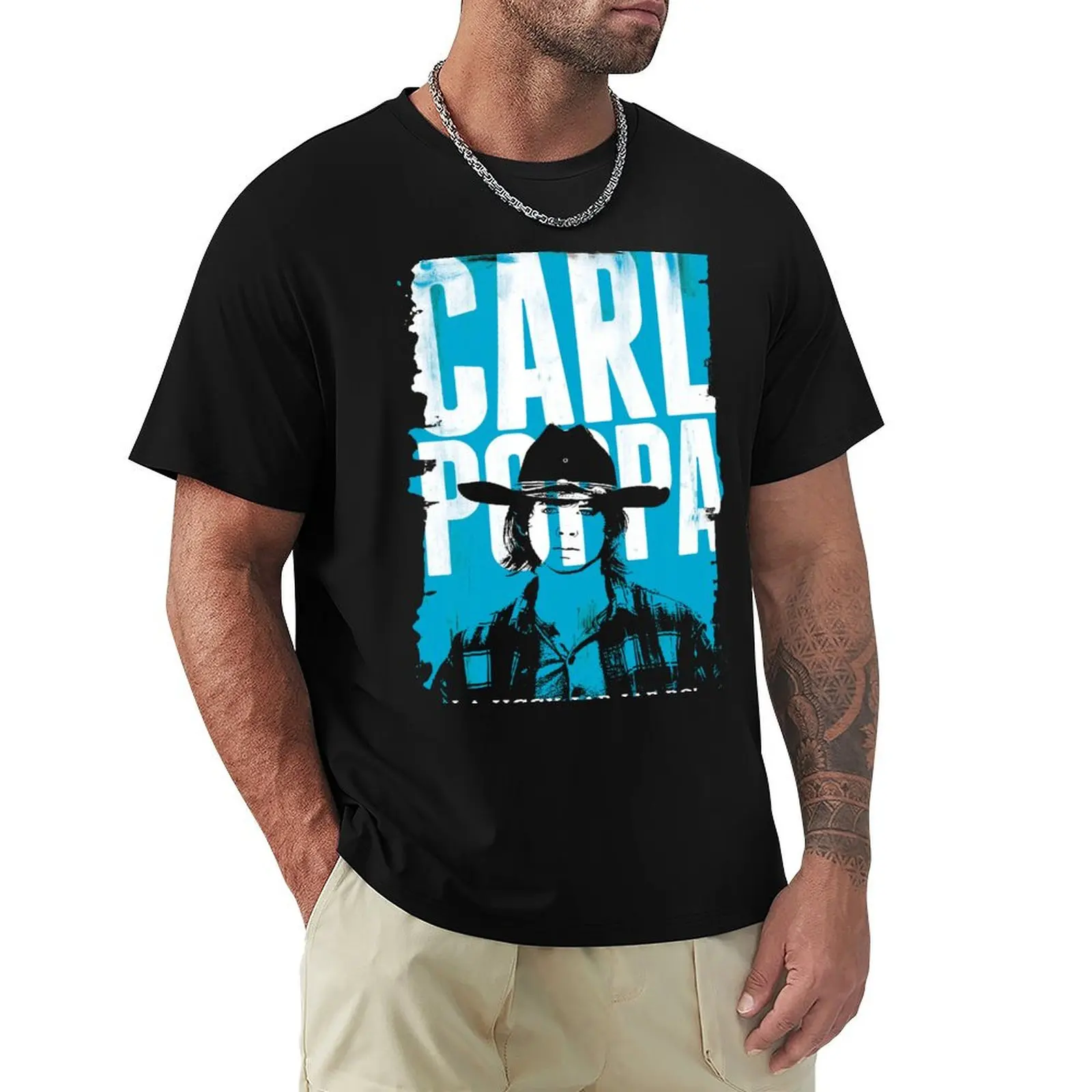 Carl Poppa T-Shirt Big and Tall Short Sleeve Tee