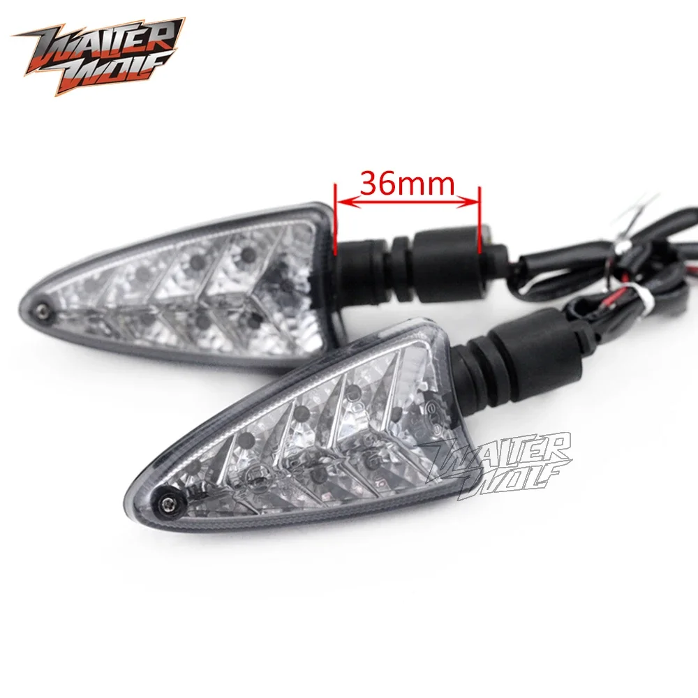 Turn Signal Light Lens For Speed Street Triple Daytona 675 R Tiger 800 XC 1050 Motocycle Accessoreis Indicator LED Blinker Lamp