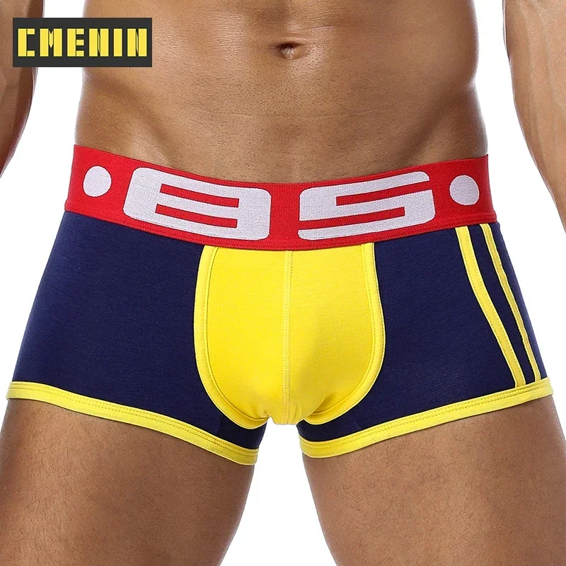 Unterwäsche BS Baumwolle LOGO Weiche Sexy Männer Unterwäsche Boxershorts Neue Ankunft Boxer Für Männer Herren Boxershorts Unterwäsche Boxer Sexi