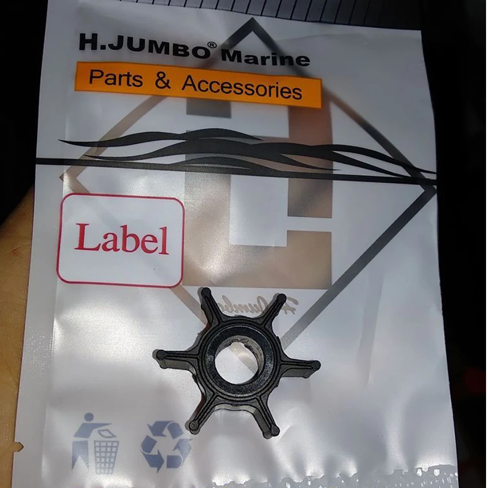 

Крыльчатка подвесного водяного насоса для Suzuki 4-тактный лодочный двигатель 2,5 л.с., 17461-97Jm0