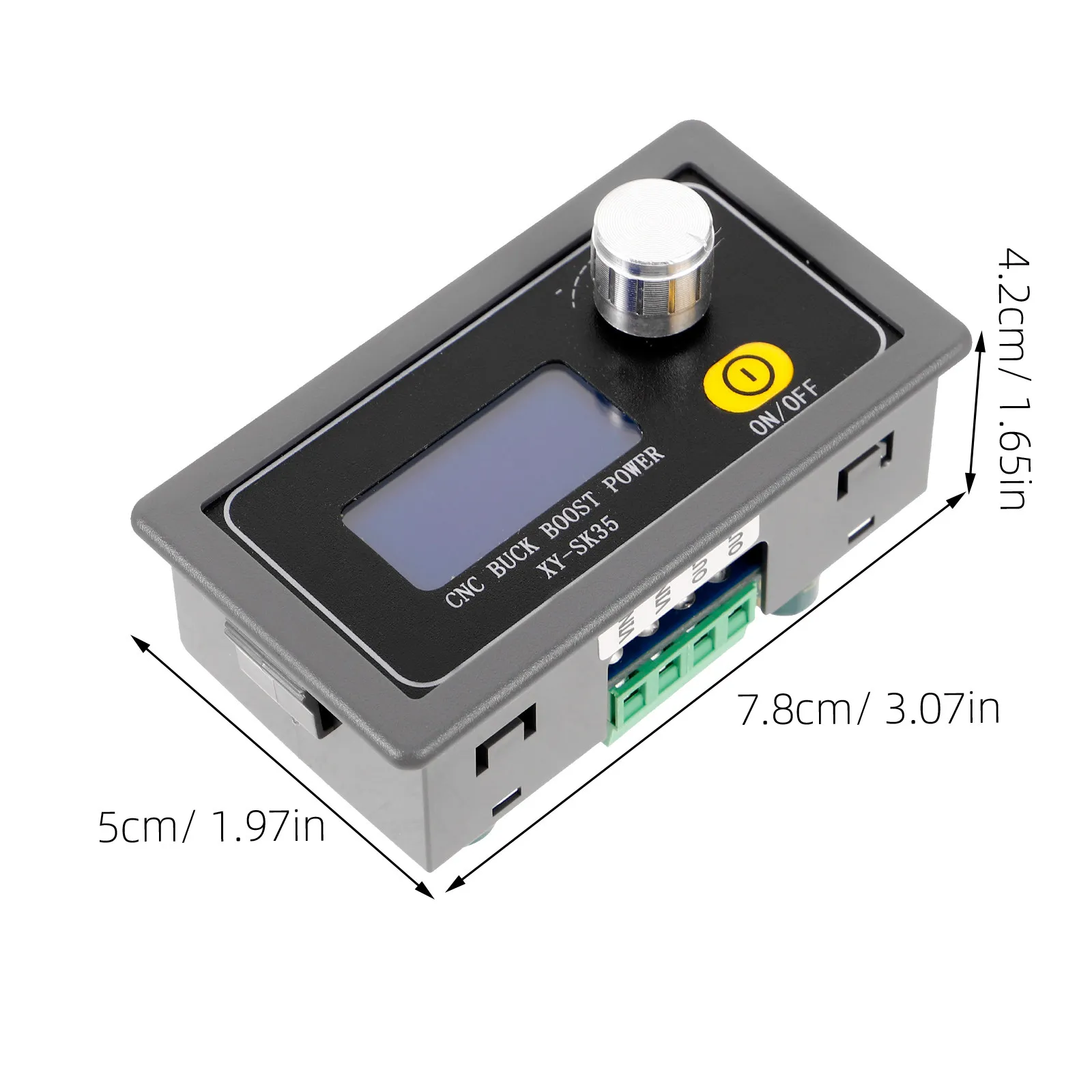 Adjustable DC Power Supply Module for Solar Charging – Constant Voltage/Current Buck Converter, Portable & Stable