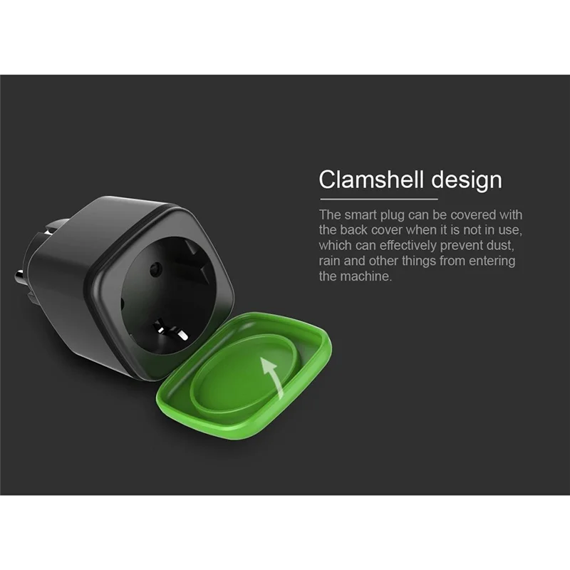 야외 스마트 플러그, 와이파이 리모컨 스마트 소켓, 전원 모니터 기능, 투야 스마트 라이프 알렉사 EU 플러그, 16A