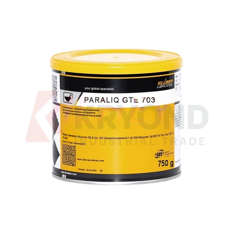 KLUBER GTE 703 Valve Grease Synthetic Food Grade Lubrication for Valves Fittings Seals with Long Lasting Reliable Performance