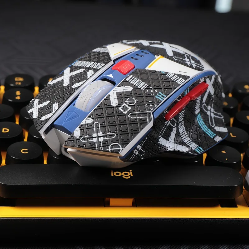 

Anti-slip Sweat-absorbing And Personalized Gaming Decals For Inphic F9/M6P Mecha Edition Universal Mouse Suitable For Esports