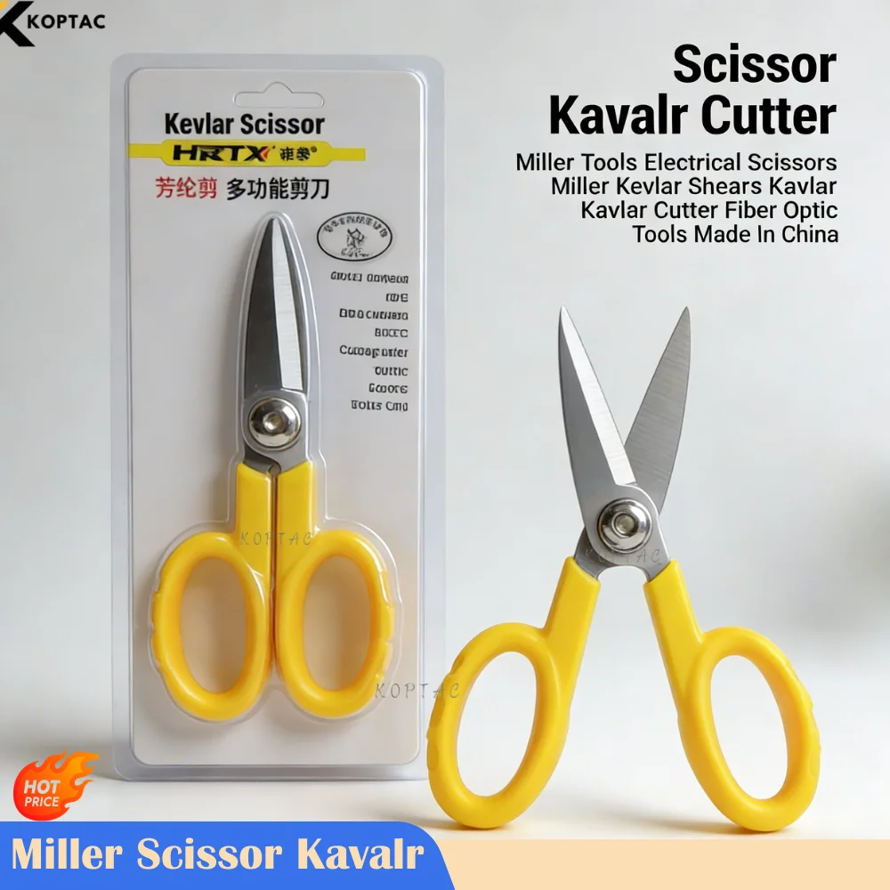 Scissor Kavalr Miller Tools Electrical Scissors Miller Kevlar Shears Kavlar Fiber Optic Tools Made In China