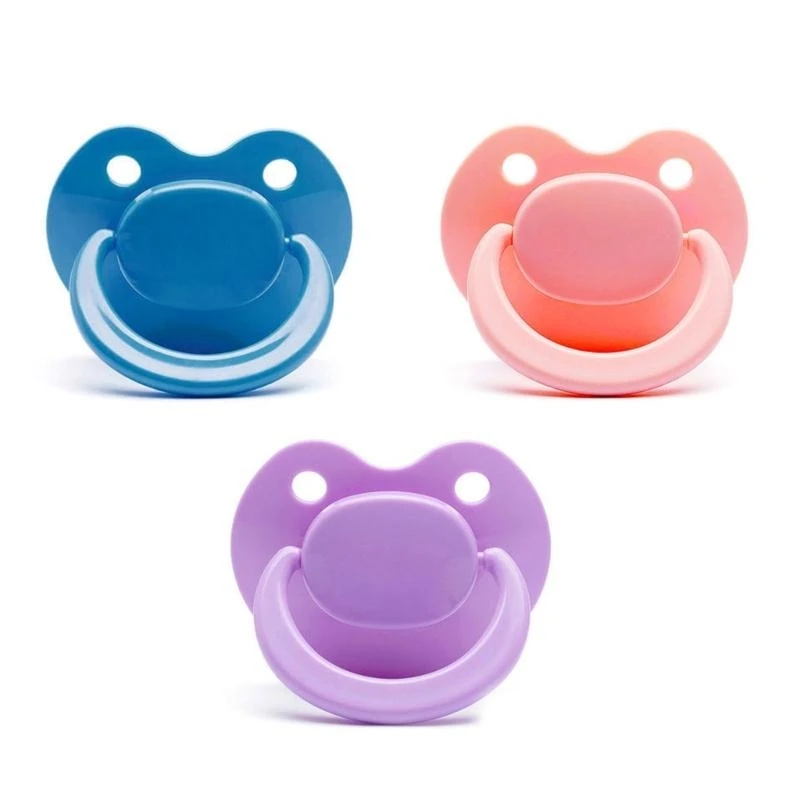 

J15U Adult Pacifier Silicone Dummy Nipple Chewing Toy Soother Pacifiers for Autisms High Pressure Work and