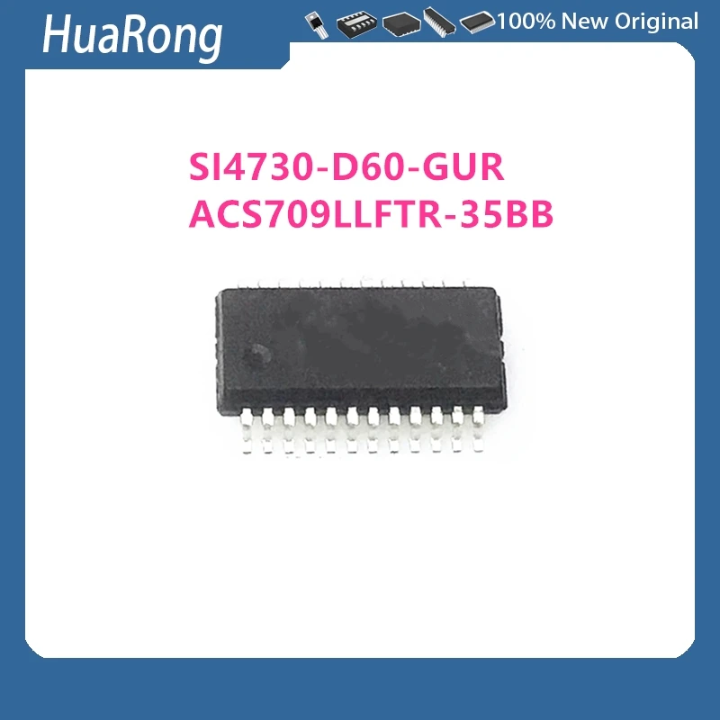 

10 шт./лот SI4730D60GU SI4730-D60-GUR ACS709LLFTR-35BB ACS709LLFTR SSOP24