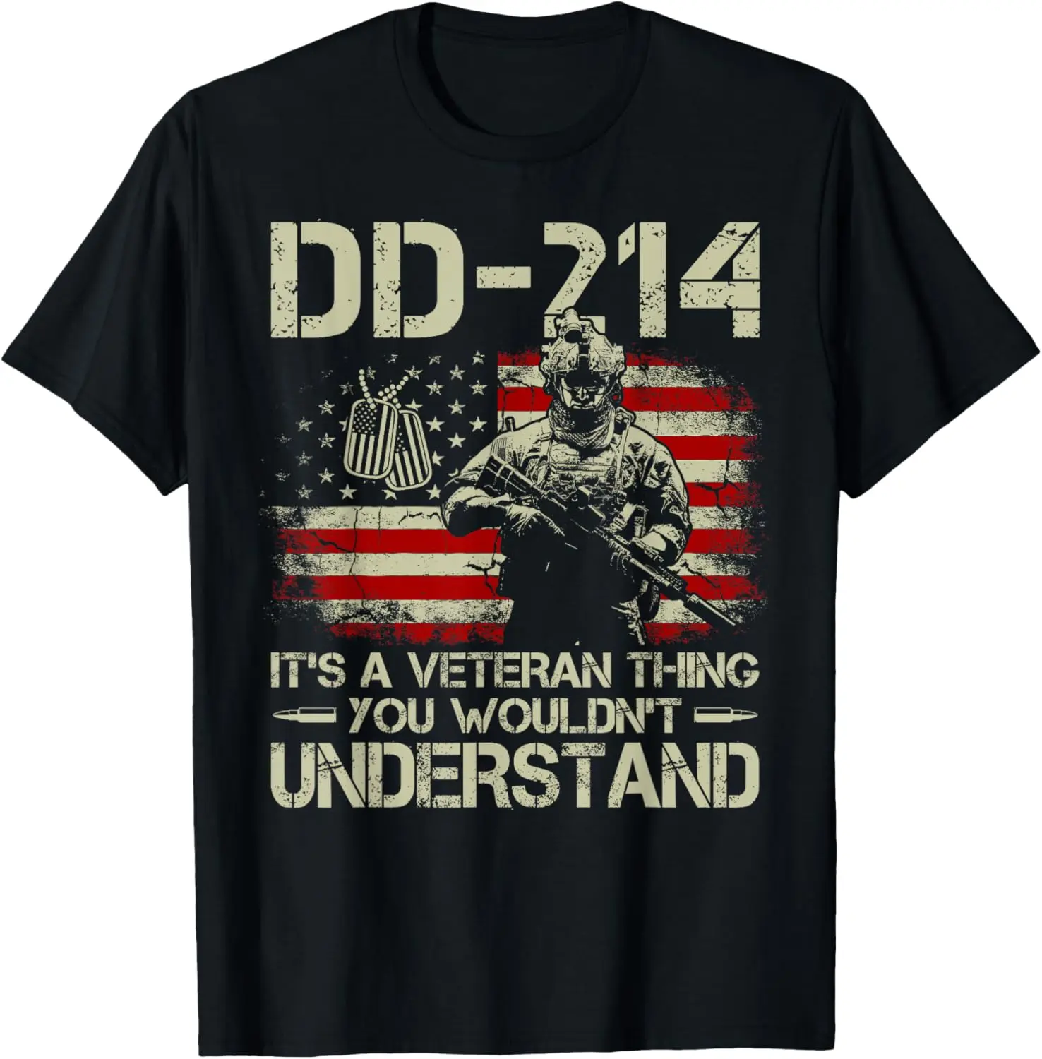 DD-214 It's A Veteran Thing You Wouldn't Understand DD-214 T-Shirt