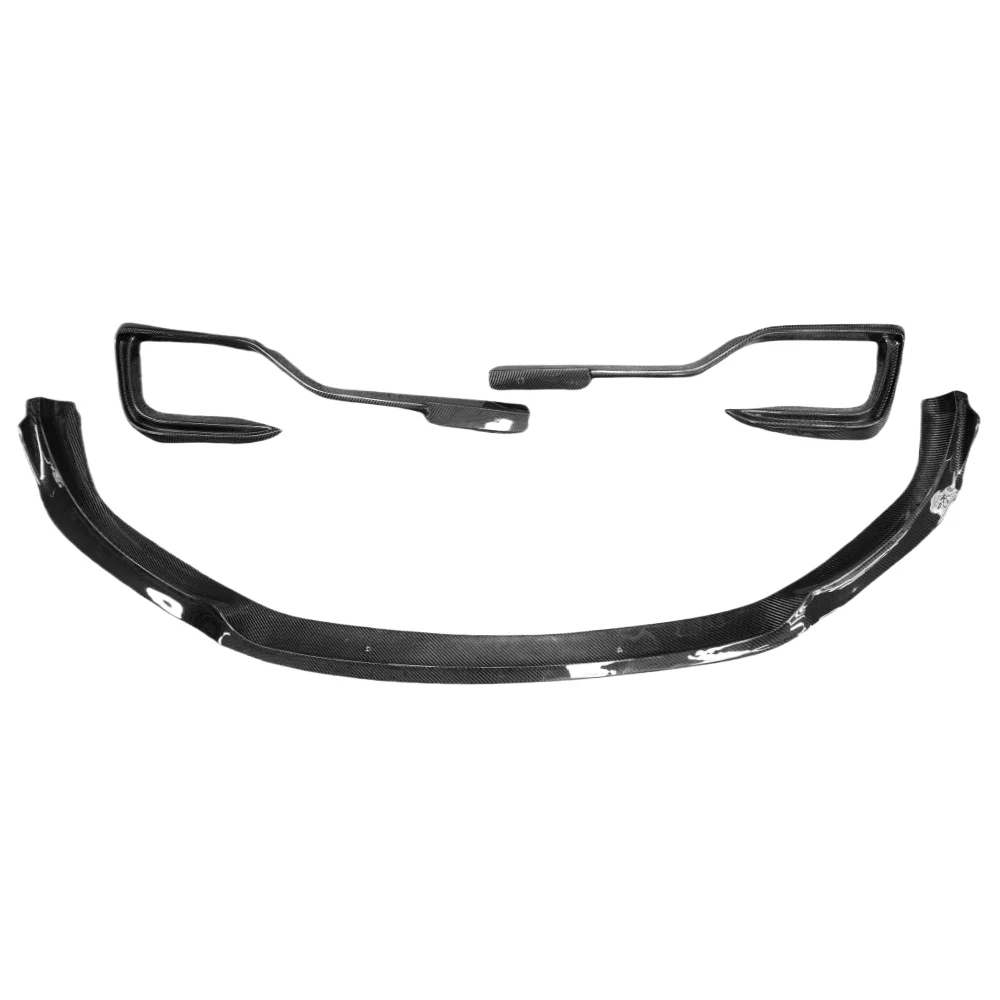 

2014-2017 для Maserati Ghibli Body Kit, передняя губа из углеродного волокна и спойлер на передний бампер для улучшения стиля и производительности