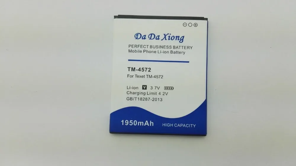 High Quality 1950mAh TM-4572 TM4572 4572 Battery For Texet Replacement Mobile Phone