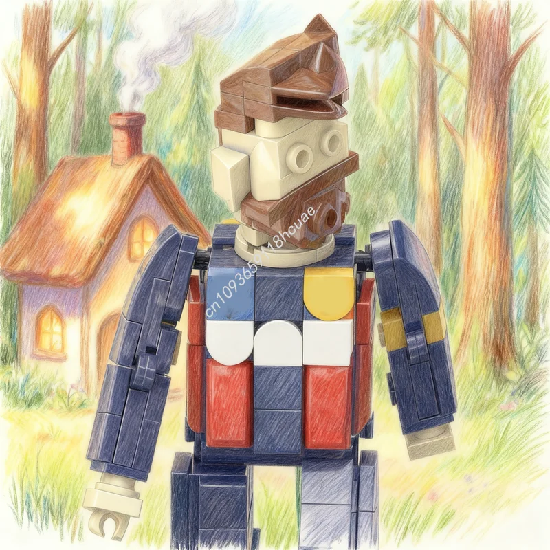 129 Uds MOC Lionel Messi Barcelona FC figura de acción iconos modelo juguete bloques de construcción arquitectura regalo de Navidad DIY Idea creativa