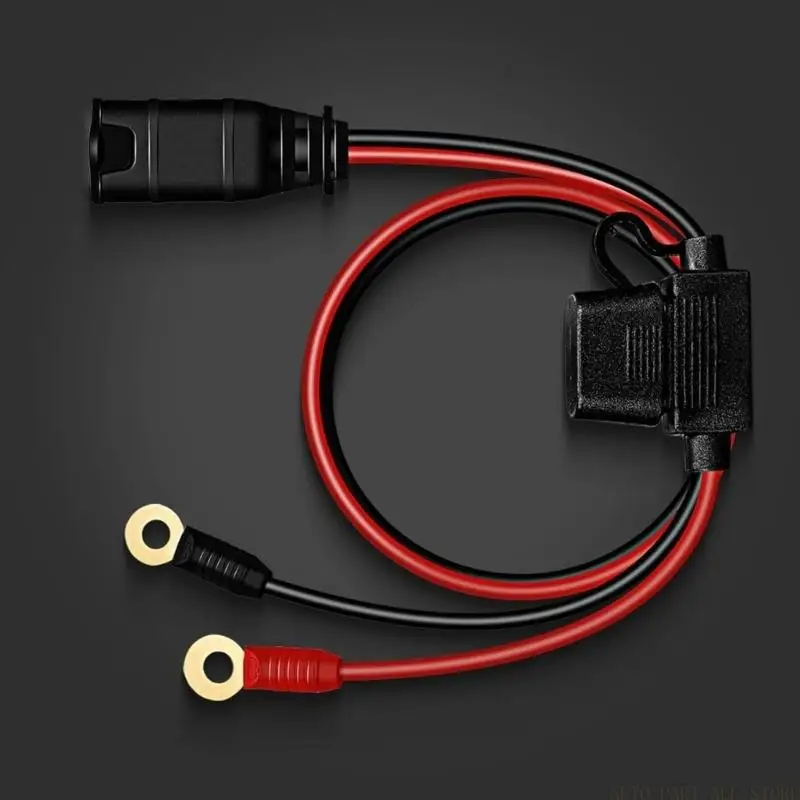J0MA Strong 6mm Eyelet Connector 20A Fused Extension Cable set for GC008