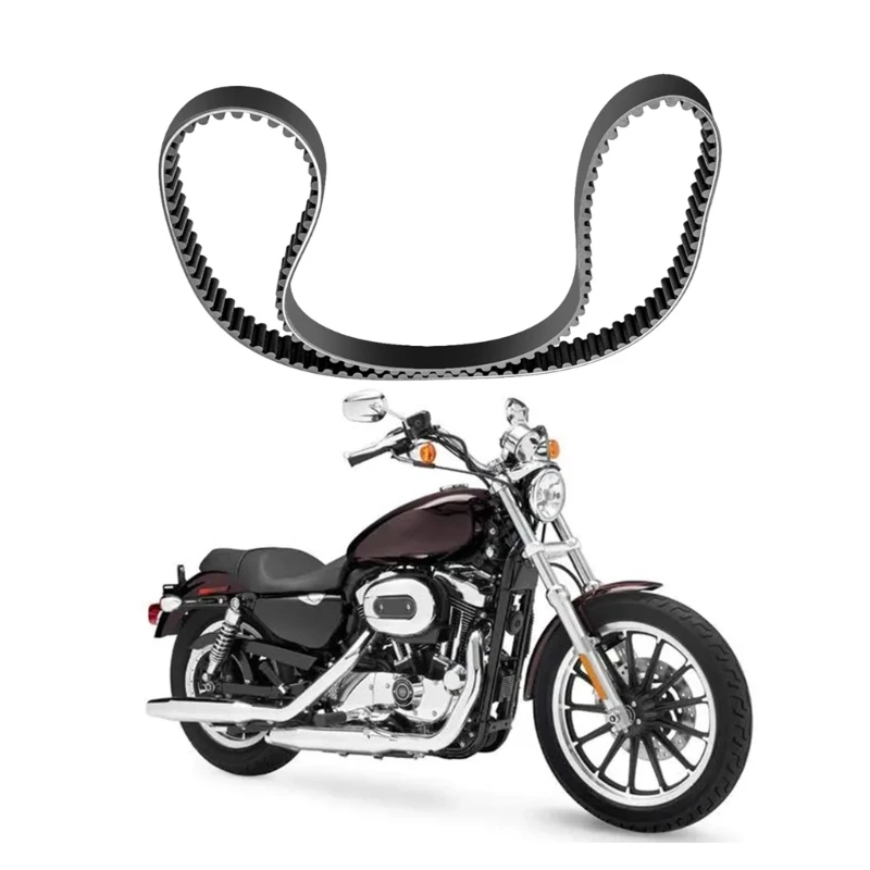 Scootor Mortorbike Long Lasting Rear Belt Sturdy Replacement Suitable for XL1200 40024-91 12040062 1991-2003 139T