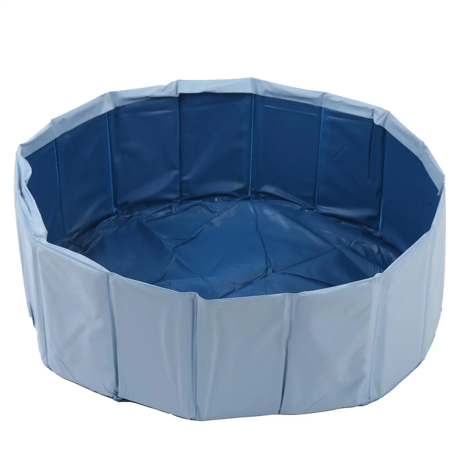 

Collapsible Pet Swimming Pool w/ Thickened Pearl Cotton Base - Ideal for puppy , for kids , for cats