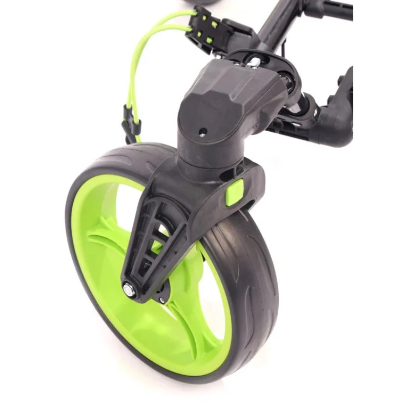 Factory Hot Selling High Quality 3 Wheel Junior Golf Trolley with 360 Degree Swivel Front Wheel