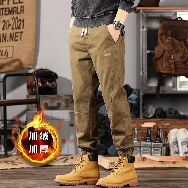 Autumn Winter Cargo Men Pants Baggy Pants Man Trousers for Men Clothing Men's Sweatshirt Youngla Gym Man Tracksuit Big Size Mens