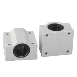 1pcs SC6UU SC8UU SC10UU SC12UU SC16UU Linear Ball Bearing For XYZ Rail Shaft Linear 3D Printer Part Aluminium Alloy Pulley Wheel
