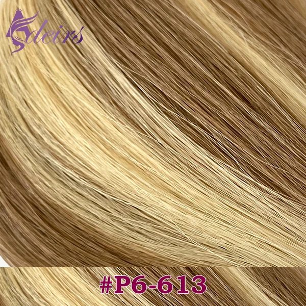ADEIRS Echt haar Genius Inslagen Extensions Remy-haar Dubbele inslag Echt menselijk haar Natuurlijk weefbundels Zwart Bruin Blond