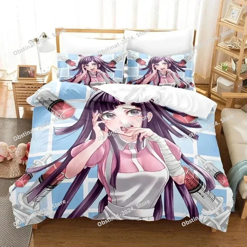 Anime Danganronpa V3 Chiaki Nanami Bedding Set Duvet Cover Bed Set Quilt Cover Pillowcase Comforter king Queen Size Boys Adult