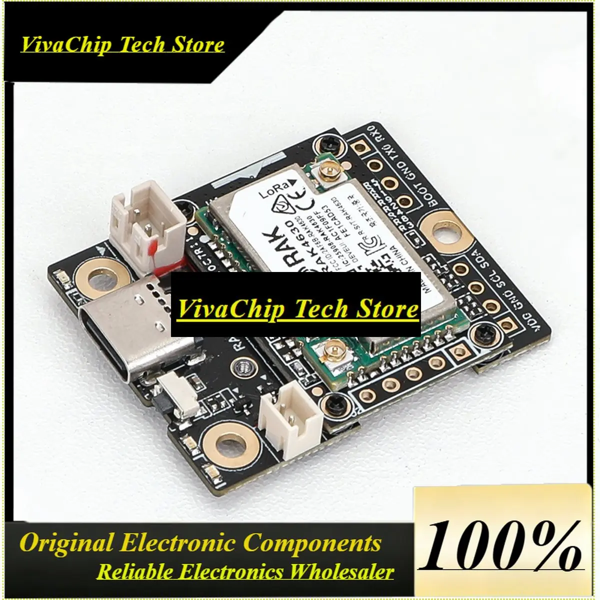 VivaSMeshtastic Meshcore Node Repeater WisMesh RP2040 Kit RAK 19003 Board +RAK11310 Wisblock Core Module Lora Mesh 915MHz