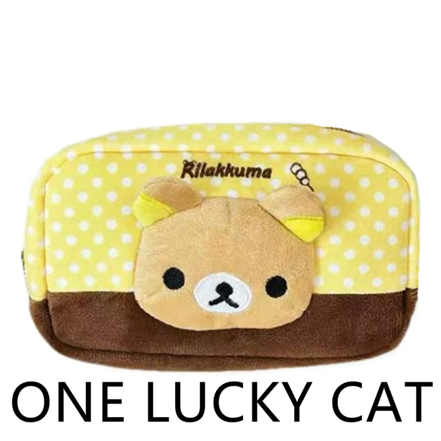 

Милые плюшевые пеналы Rilakkuma для детей, девочек и женщин, косметички