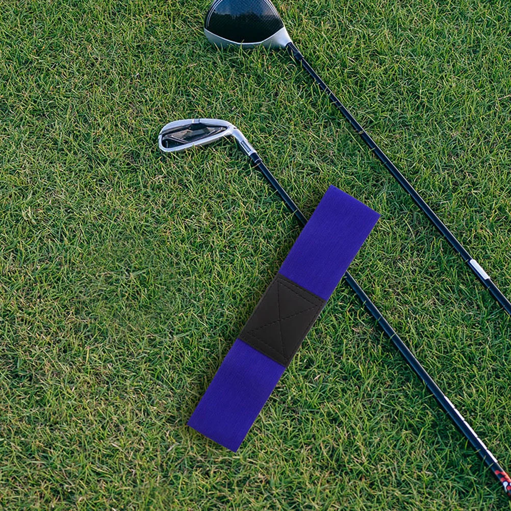 2 قطعة حزام تصحيح ذراع الجولف أداة تدريب التأرجح لمحاذاة المعصم المناسبة لتطوير ذاكرة العضلات تصميم ناعم قابل للتعديل #5