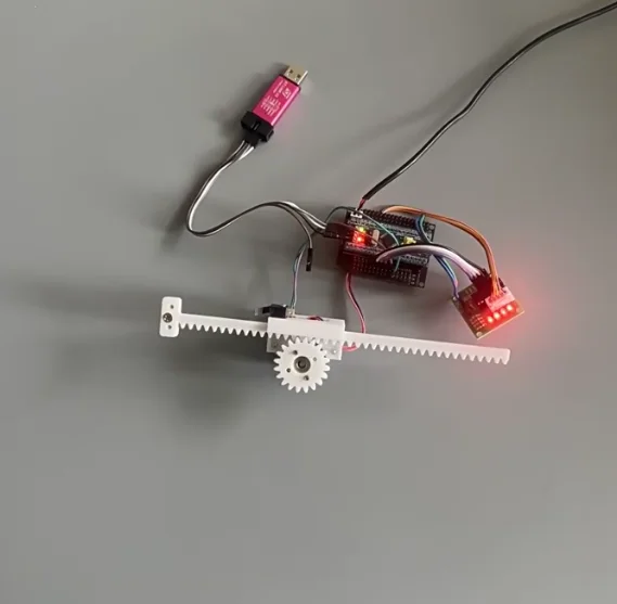 28BYJ-48 (5v) 4-phase 5-wire stepping motor telescopic rod with limit switch