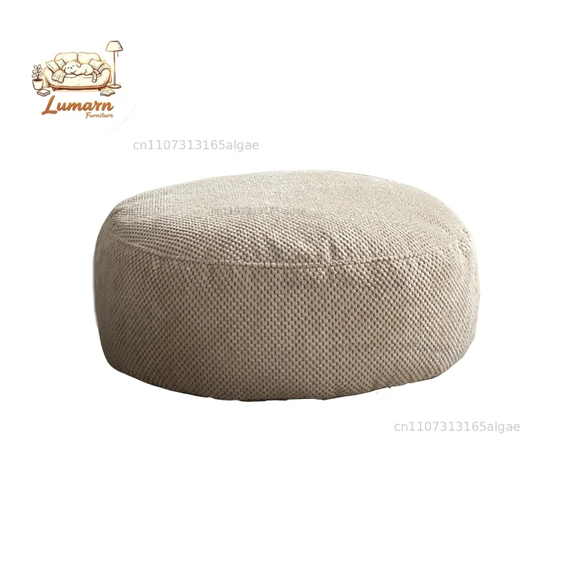 Fabric removable washable round futon removable washable seat cushion bay window household sofa stool
