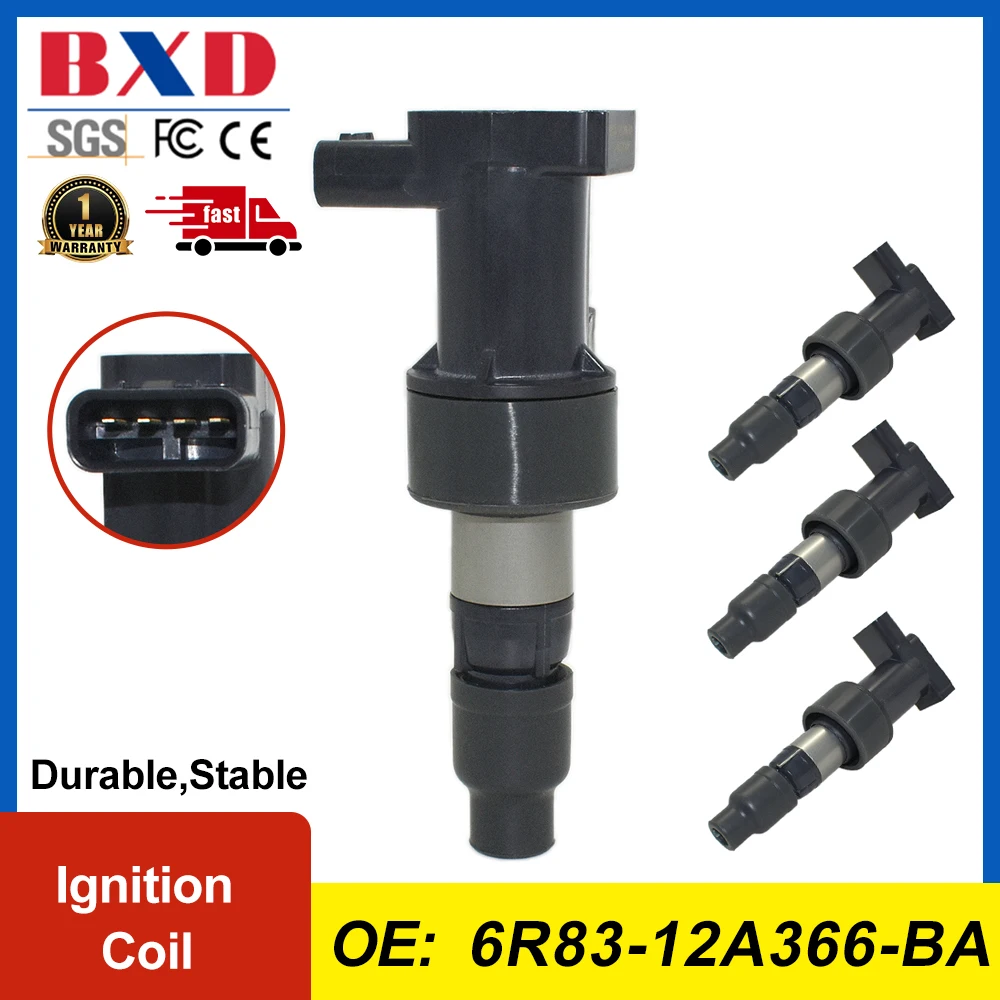 

1/6PCS Ignition Coil 6R83-12A366-BA 6R8312A366BA For Jaguar S-Type V6 3.0L 2004-2008, X-Type All Sub-Models 2002-2008