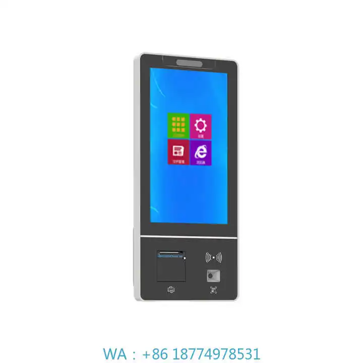 for Restaurant & Hotel Services with SDK Function Customized Digital Self-Service Payment Kiosk Wall-Mounted Vending Machine