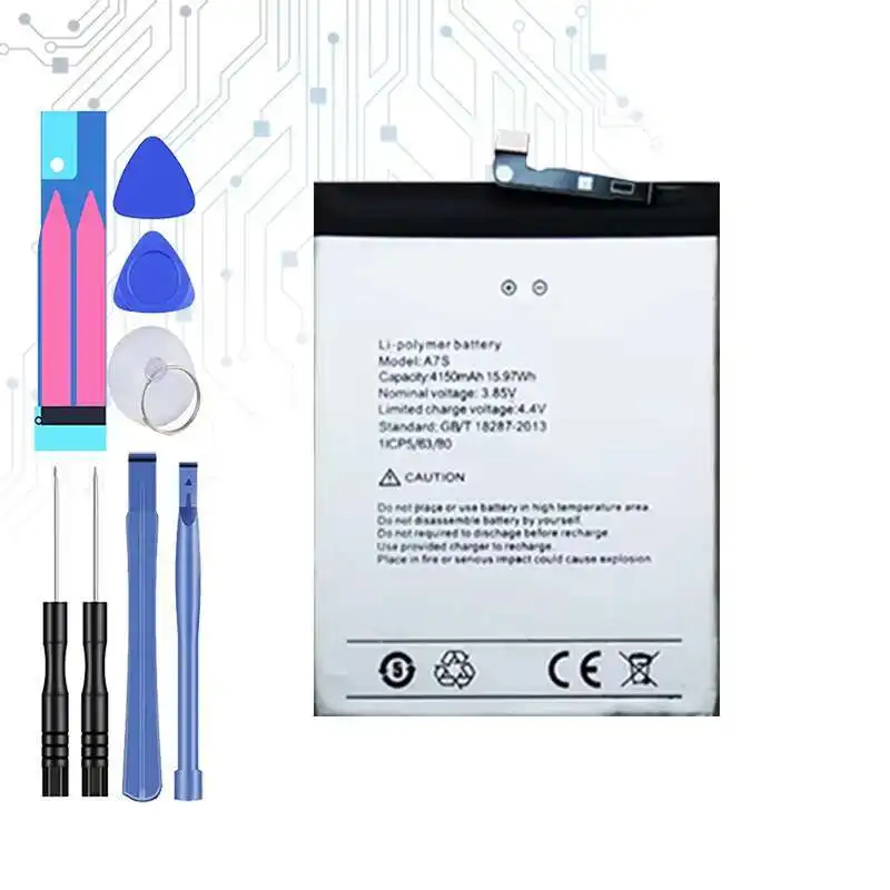 

Safe 4150mAh For Umi Umidigi A7S Mobile Phone Battery