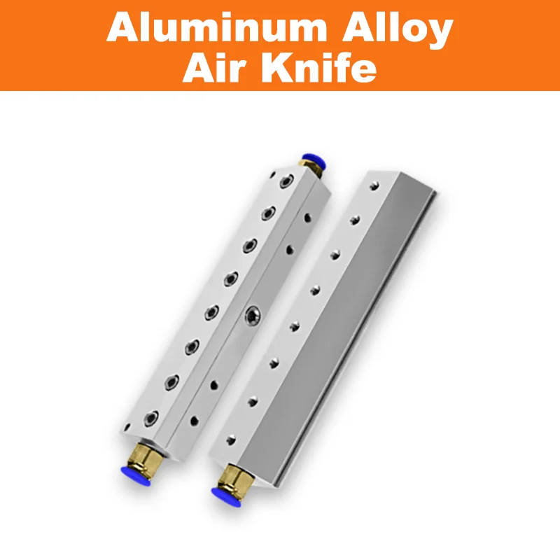 

30-2100mm Aluminum Alloy Air Knife Blow-drying Dehydration Air Curtain Cooling Air Knife Compressed Air High Pressure Nozzle
