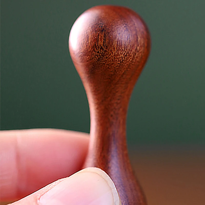 Knucklebone sândalo ponta do dedo superior baole grânulo begleri brinquedo knucklebone dedo limite edc anti estresse autismo tdah exercício de dedo