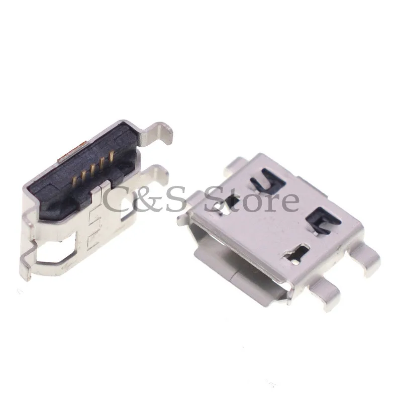 10Pcs Micro USB 5pin B Type Female Connector For Mobile Phone Micro USB Jack Connector 5 pin Charging Socket