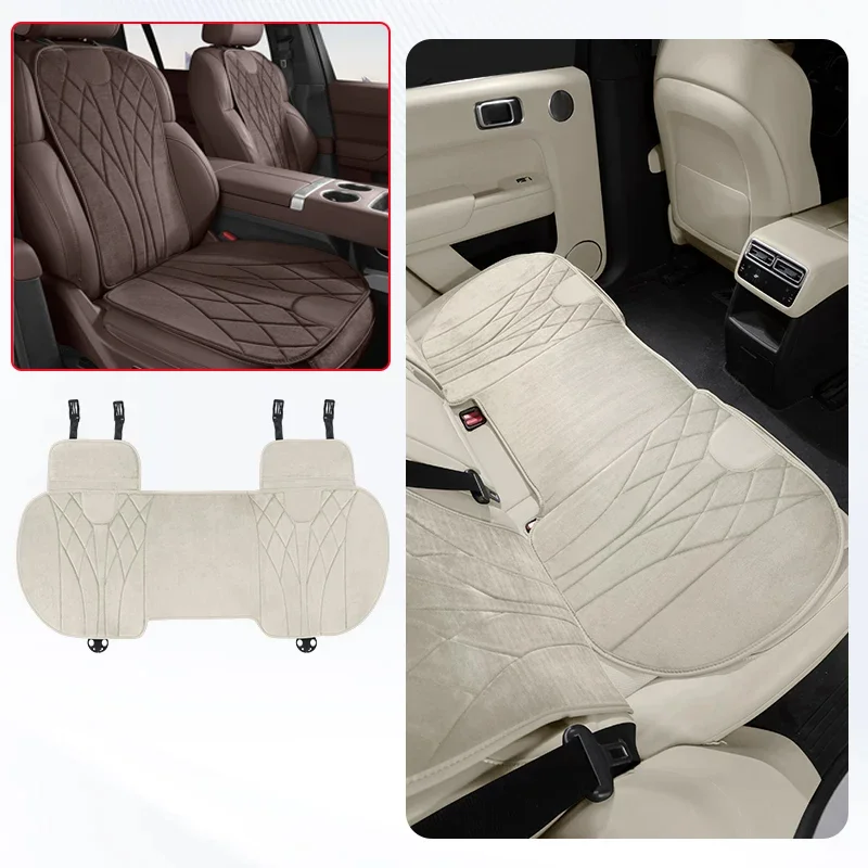 Car Winter Suede Thick Warm Seat Cover Auto Mat For Volkswagen Space Up ID.3 Buzz ID.Cross ID.4 ID.5 ID.X ID.CODE ID.ROOMZZ