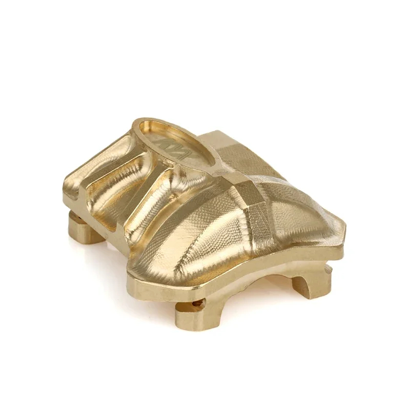 KYX Racing CNC Machined Brass Differential Cover Upgrades Parts Accessories for RC Crawler Car Traxxas TRX4 2021 Ford Bronco