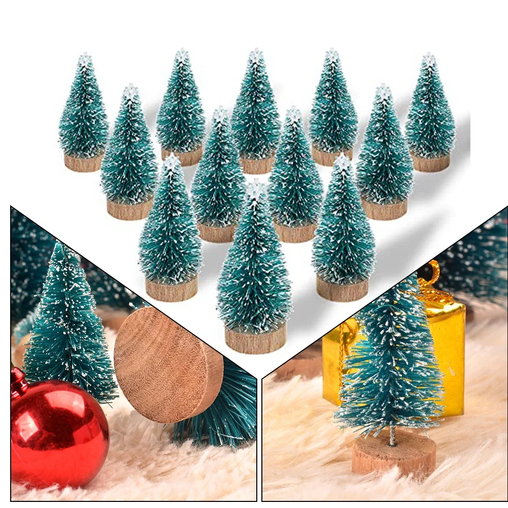 ديكور بيت الدمى، زينة شجرة عيد الميلاد، زينة للعطلات، قاعدة حديدية، ديكور قرية مصغر لحرف عيد الميلاد #6