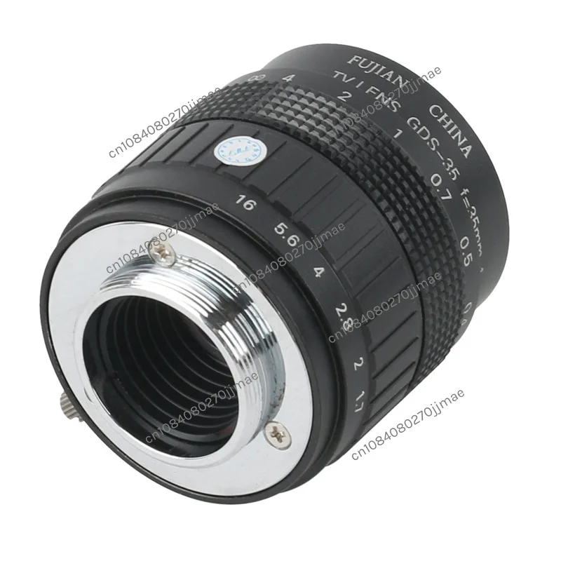 35mm Fixed Focus C Interface Industrial Lens Large Vision Wide Angle CCTV Lens