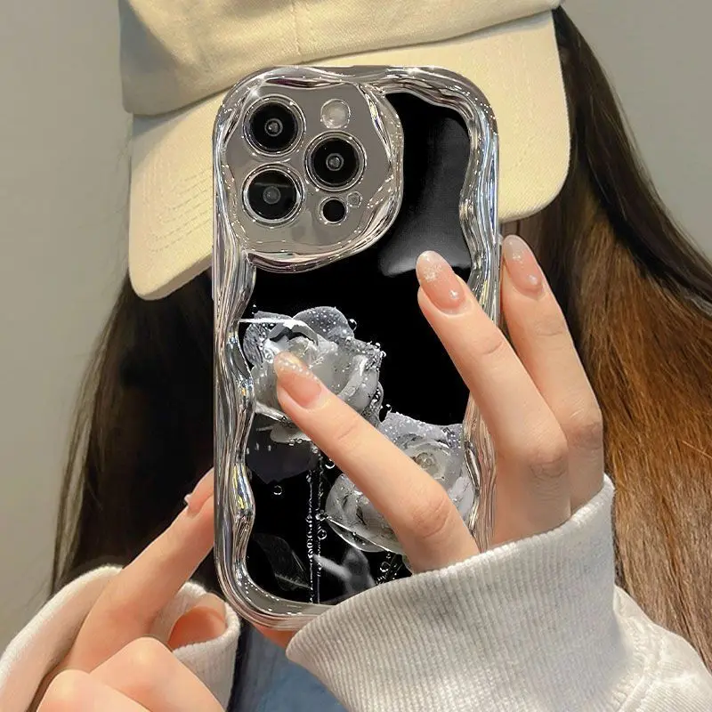 White Rose Phone Ca… - image