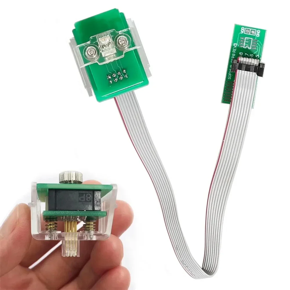 جديد 8Pin خط كليب Eeprom محول XPROG محول Soic8 Sop8 Sest كليب المقبس ل IProg البرتقالي XPROG CG PRO VVDI Prog UPA V1.3