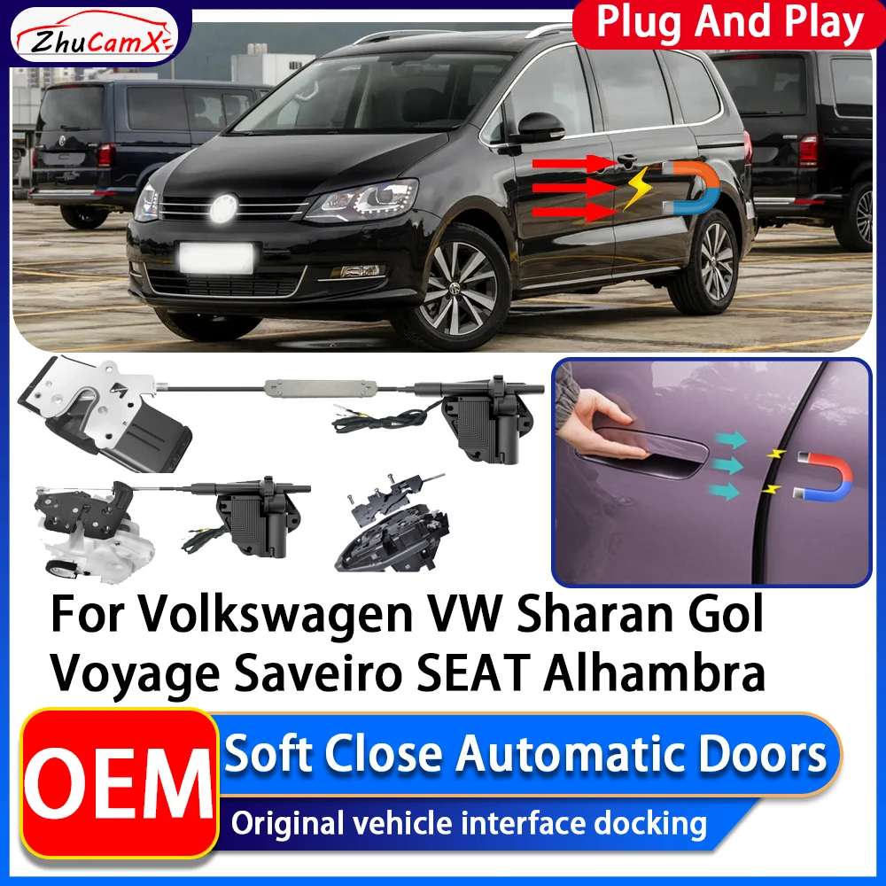 Electric Suction Power Soft Close Car Door Automatic Door Closing System For Volkswagen VW Sharan Gol Voyage Saveiro SEAT Alhamb