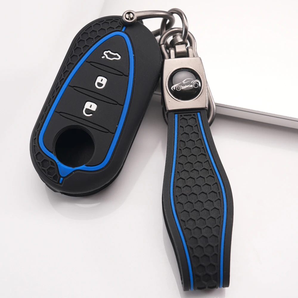Soft Key Holder With Wrist Strap For Alfa Romeo Giulietta MiTo 159 Brera Spider Giulia Stelvio GT 147 156 166 4C Tonale Durable
