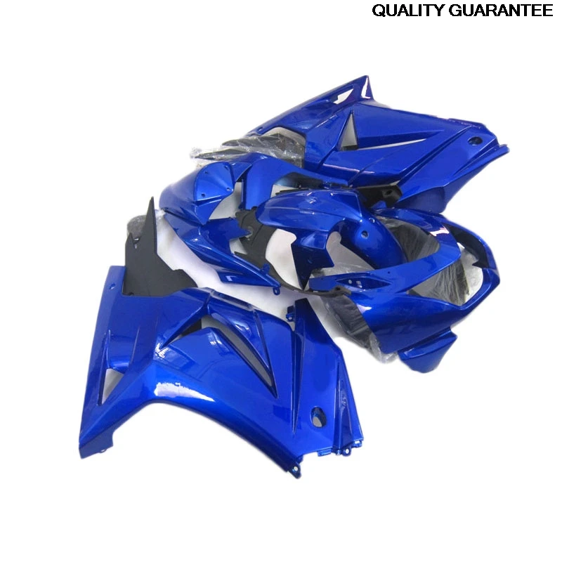 

New Fashion Bodywork fairings kits Set For Kawasaki Ninja250R 2008-2014 Blue Black Fairing EX250 Ninja250R 08-14 89
